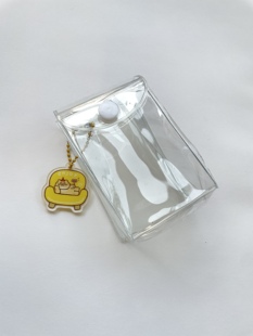 66小印光敏印章收纳包pvc小包含挂件奶油章六联印章整理便携包