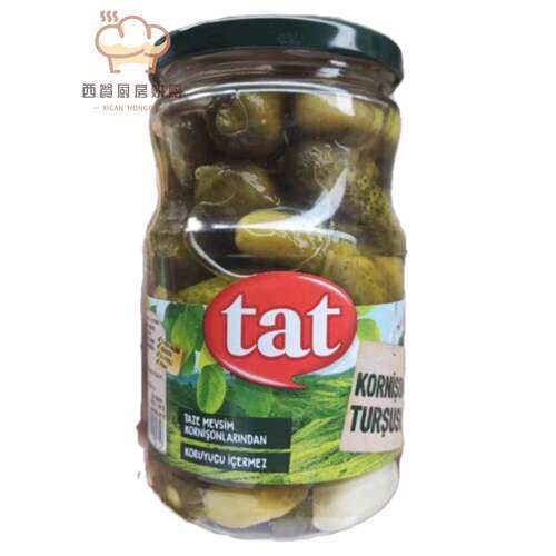TAT塔特醋渍黄瓜青瓜蔬菜泡菜 pickled cucumber 680g土耳其进口