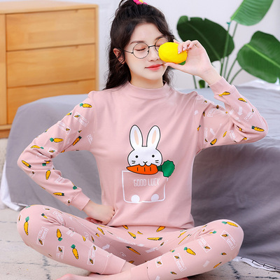 儿童初中生秋衣秋裤套装女