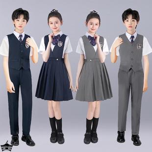 元旦中小学生大合唱演出服毕业照儿童园班校服朗诵比赛表演礼服装