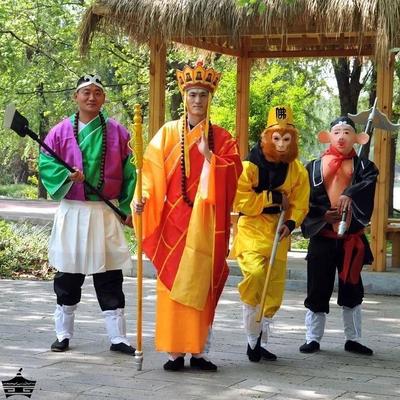 西游记服装道具全套演出服成人唐僧师徒四人孙悟空猪八戒沙僧