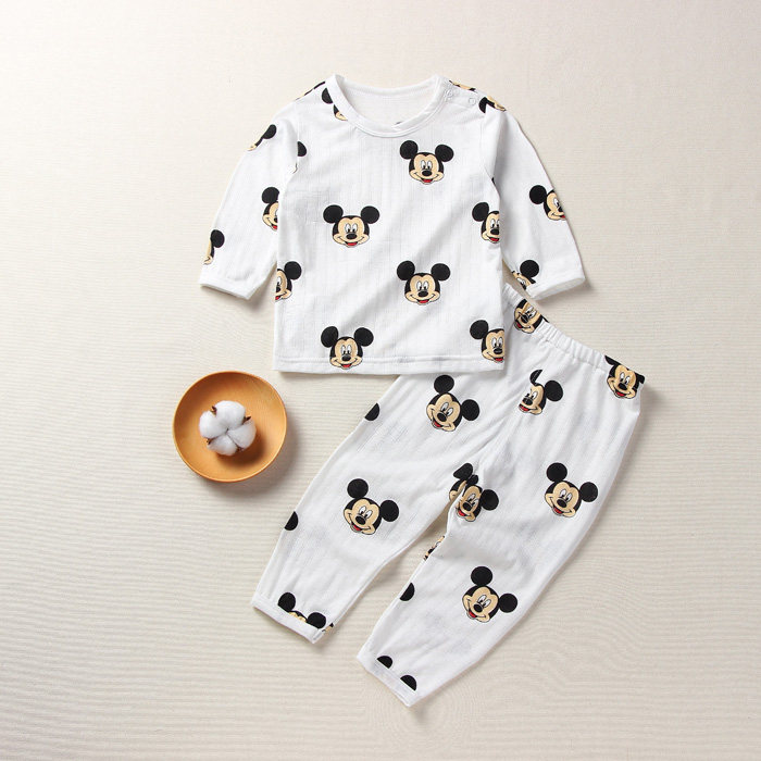 嬰兒幼兒夏裝睡衣寶寶空調服薄款長袖男女兒童竹纖維套裝0123歲在類目 童裝/嬰兒裝/親子裝, 套裝中 - 來自Buy2taobao.com提供專業的淘寶代購服務