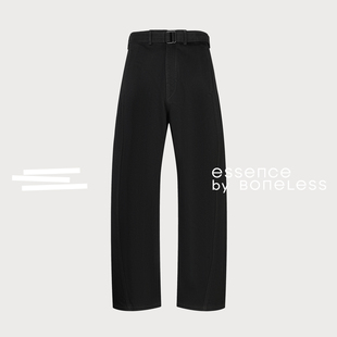 原牛可调节立体腰带弯刀牛仔裤休闲长裤支线Essence by BONELESS