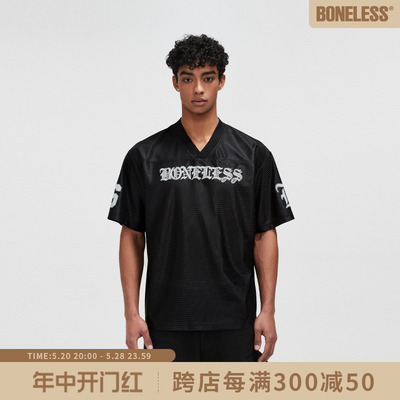 BONELESS网布印花冰球服