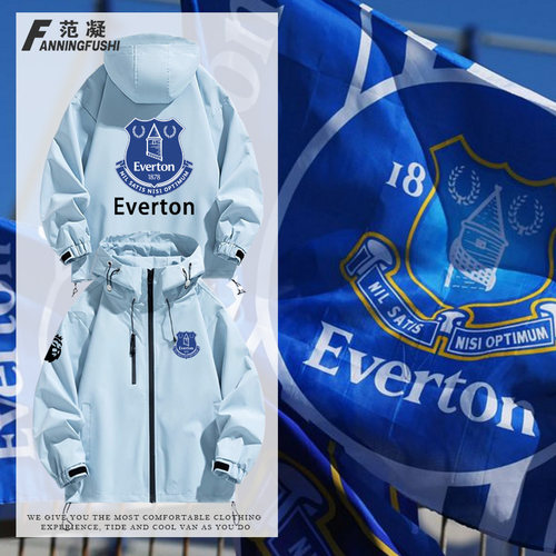 Everton埃弗顿足球俱乐部冲锋衣