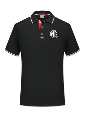 名爵MG汽车4S店工作服翻领POLO衫