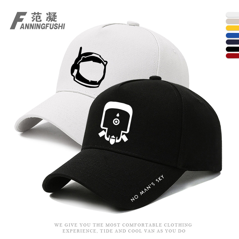 无人深空logo游戏周边潮牌联名青少年户外遮阳帽棒球帽男鸭舌帽子