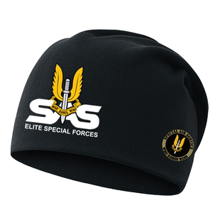 SAS英国特种空勤团军迷爱好者秋冬加绒保暖围脖头巾两用包头帽子