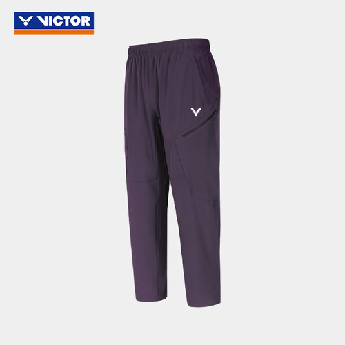 VICTOR/威克多羽毛球服训练系列中性款梭织运动长裤 P-50807