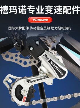 禧玛诺后拨反勾拨器TY21B后开变速器通勤车调速后拨链器SHIMANOT