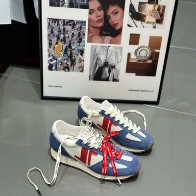 IDO25新夏款真皮休闲运动阿甘鞋