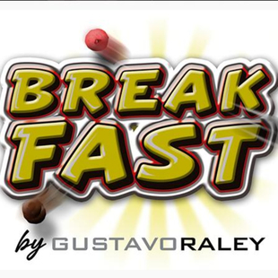 Raley Gustavo 2024魔术教学中文糖果瞬间分离Breakfast