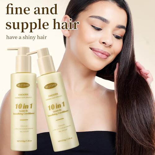外贸跨境全英文 Leave-in Smoothing Conditioner免洗平滑护发素
