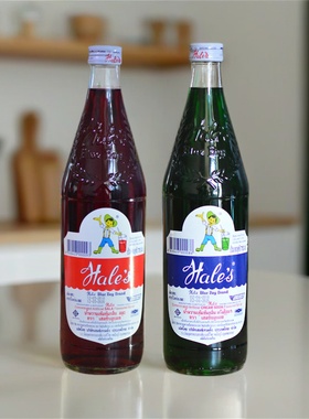 泰国合利蓝孩牌蛇皮果风味糖浆710ml 神童牌红糖水冰粉红奶冻商用