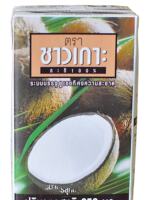 Thai imported Qiao Guo coconut milk, small package, pure coconut juice, high-concentration coconut milk, home Tom Yum Goong sago pudding ingredients thumbnail 6