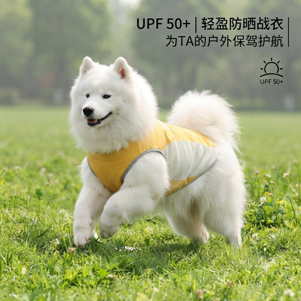 大狗防晒衣犬夏季UPF50+防晒背心