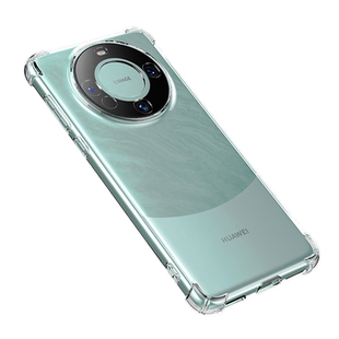 以诺适用华为mate60手机壳透明防摔华为mate60Pro硅胶手机套Mate60保时捷版女男新款保护壳mate60rs全包软壳