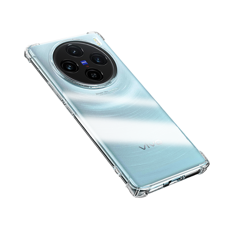 以诺适用vivox100手机壳透明X100Pro硅胶软X100Ultra保护套x100spro女男新款气囊x100S手机套全包软壳保护壳