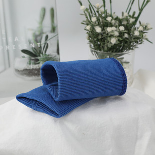 秋冬羽绒服螺纹袖口布料松紧防风针织辅料卫衣罗纹裤脚收口接加长