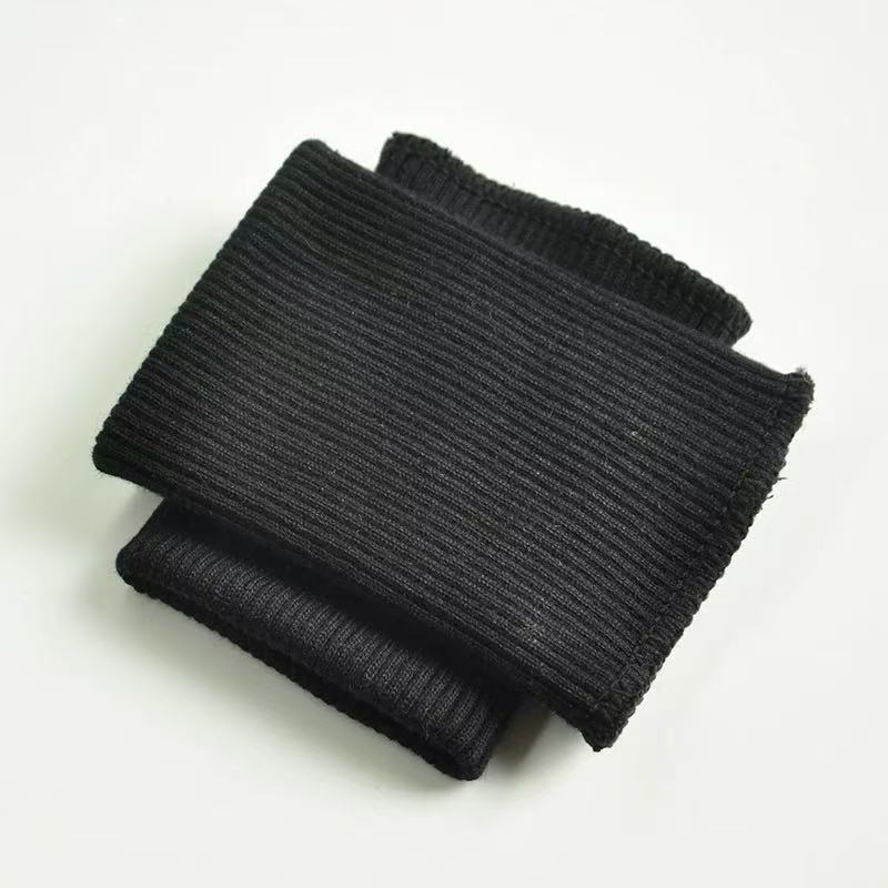 纯棉无缝螺纹袖口布料卫衣夹克羽绒服棉衣针织弹力成品裤脚收口