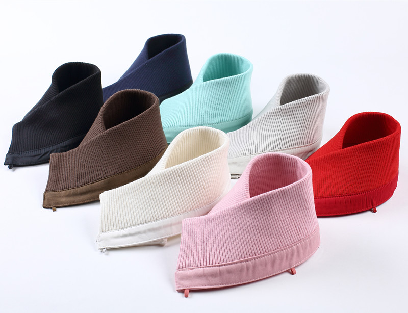 防脏羽绒服领子假领子