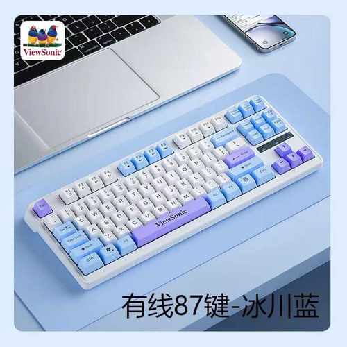 ViewSonic优派有线鼠标87键拼色
