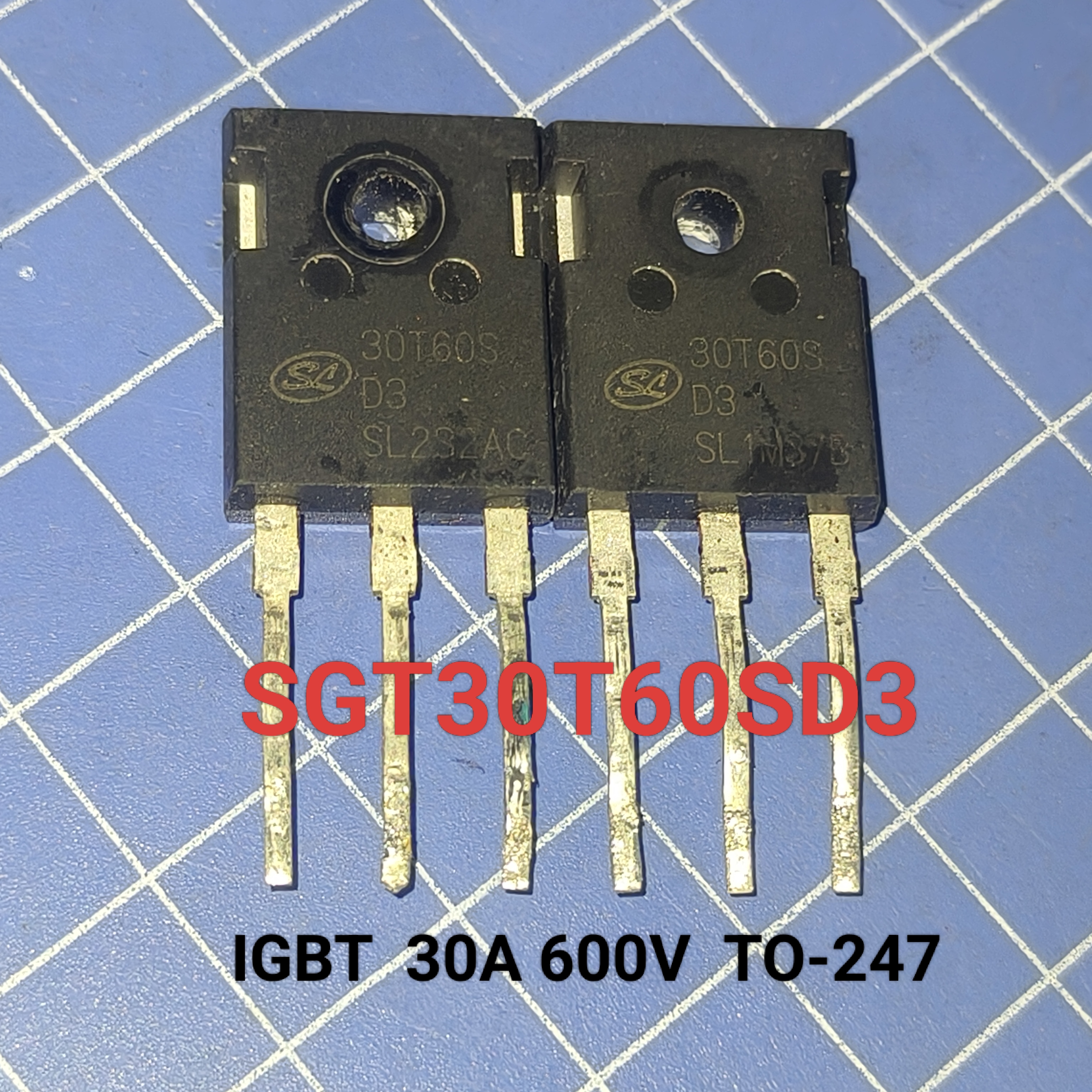 原丝印SGT30T60SD3 30T60S 30T60SD3 IGBT 空调变频常用30A 600V
