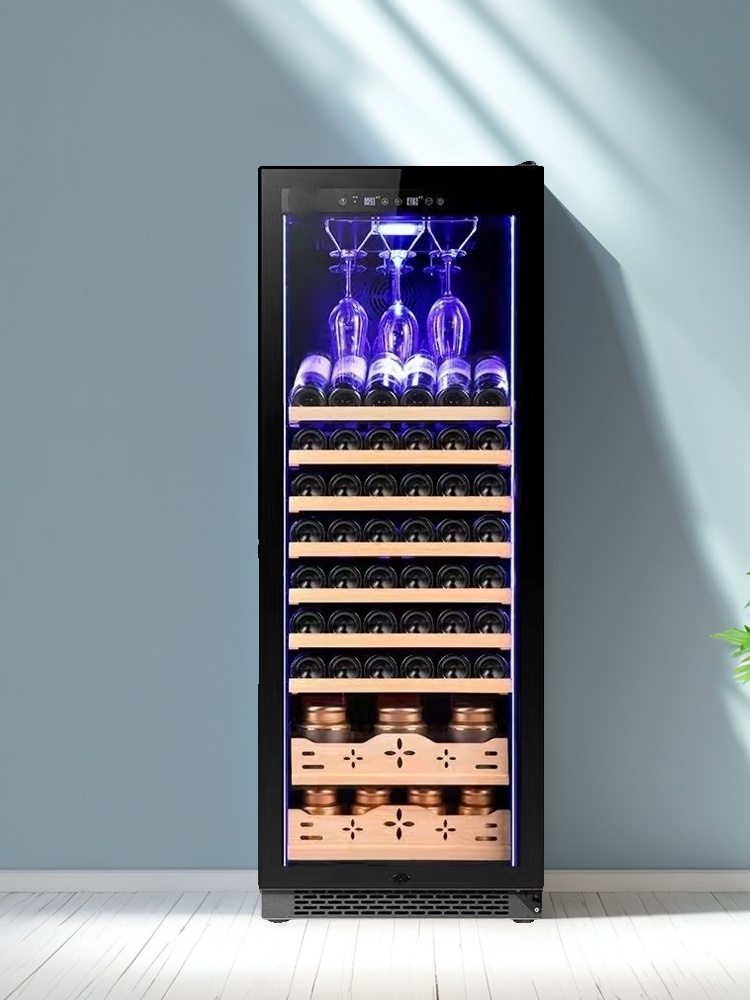 恒温恒湿酒柜保鲜冷藏茶叶柜客厅办公室家用嵌入式轻奢简约小户型