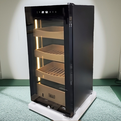 恒温恒湿雪茄柜迷你雪茄保湿窖藏西班牙雪松木雪茄柜小型桌面角落