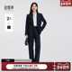 西服外套 女春秋通勤职业正装 套装 职场高级感女式 达佳诗藏青色西装
