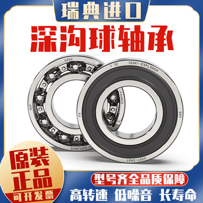 丹洋高速瑞典轴承 6200 6201 6202 6203 6204 6205 62062Z RS1 C3