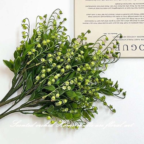 ins风铃花塑料花仿真花花束轻奢客厅假花装饰花卉摆设餐桌花摆花