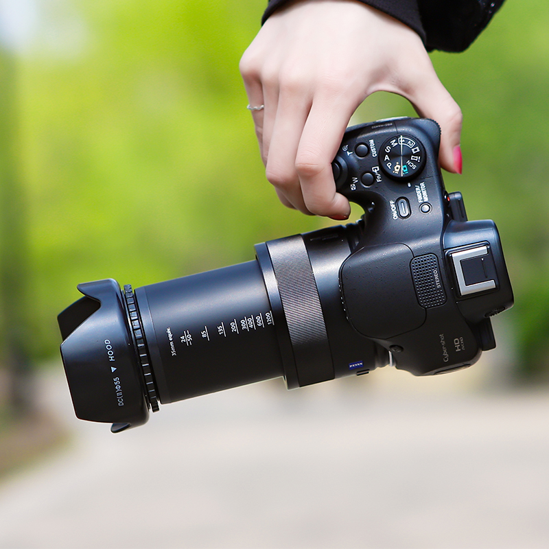 Sony/索尼DSC-HX400高清拍鸟射月数码卡片照相机50倍长焦单反外观