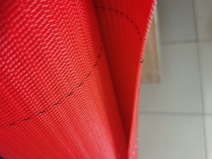 内边布花篮车加厚铺地拉筐晒粮食全新聚酯透气拉煤拉粮专用红干网