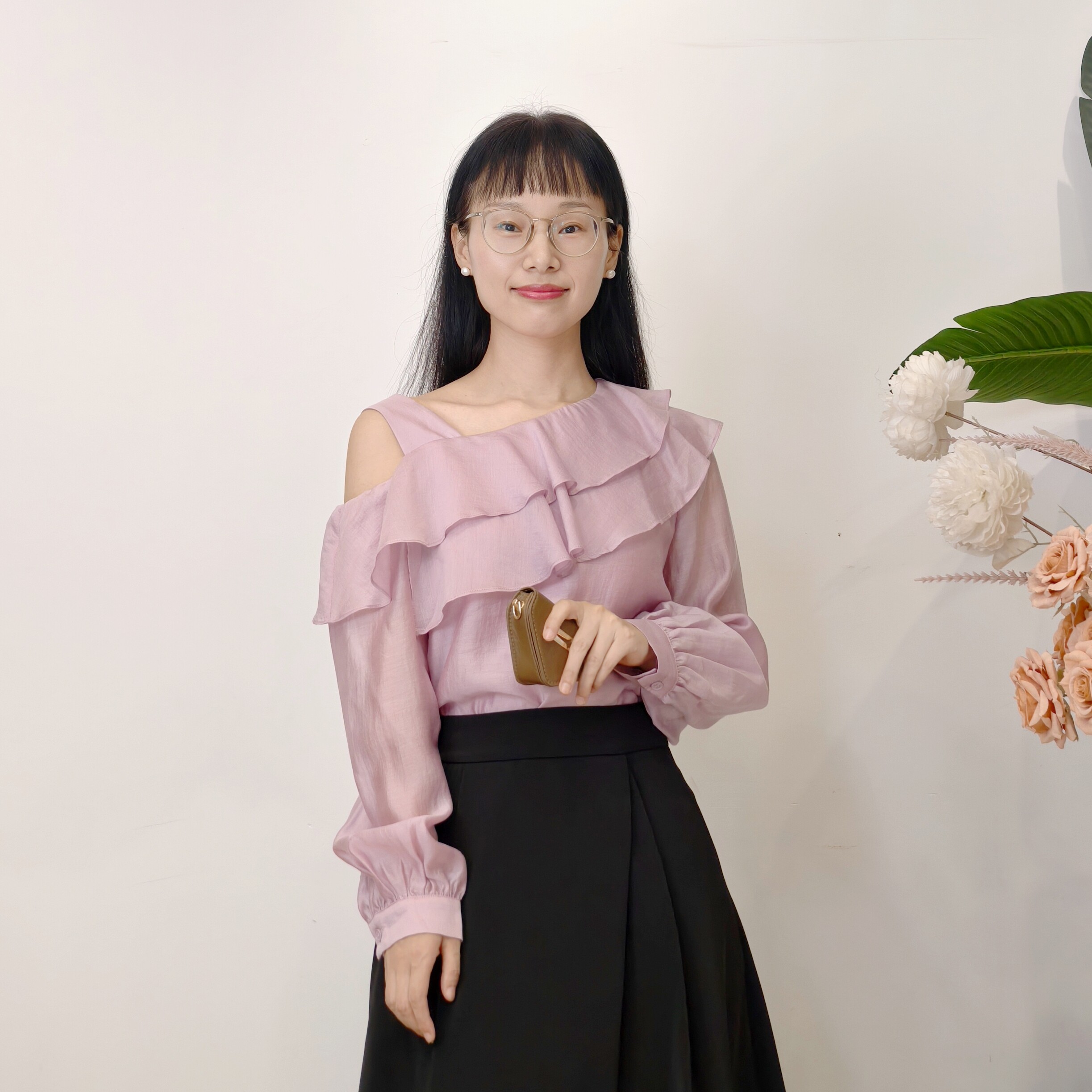 Cr.lu/可路莎浪漫风长袖莱赛尔图片