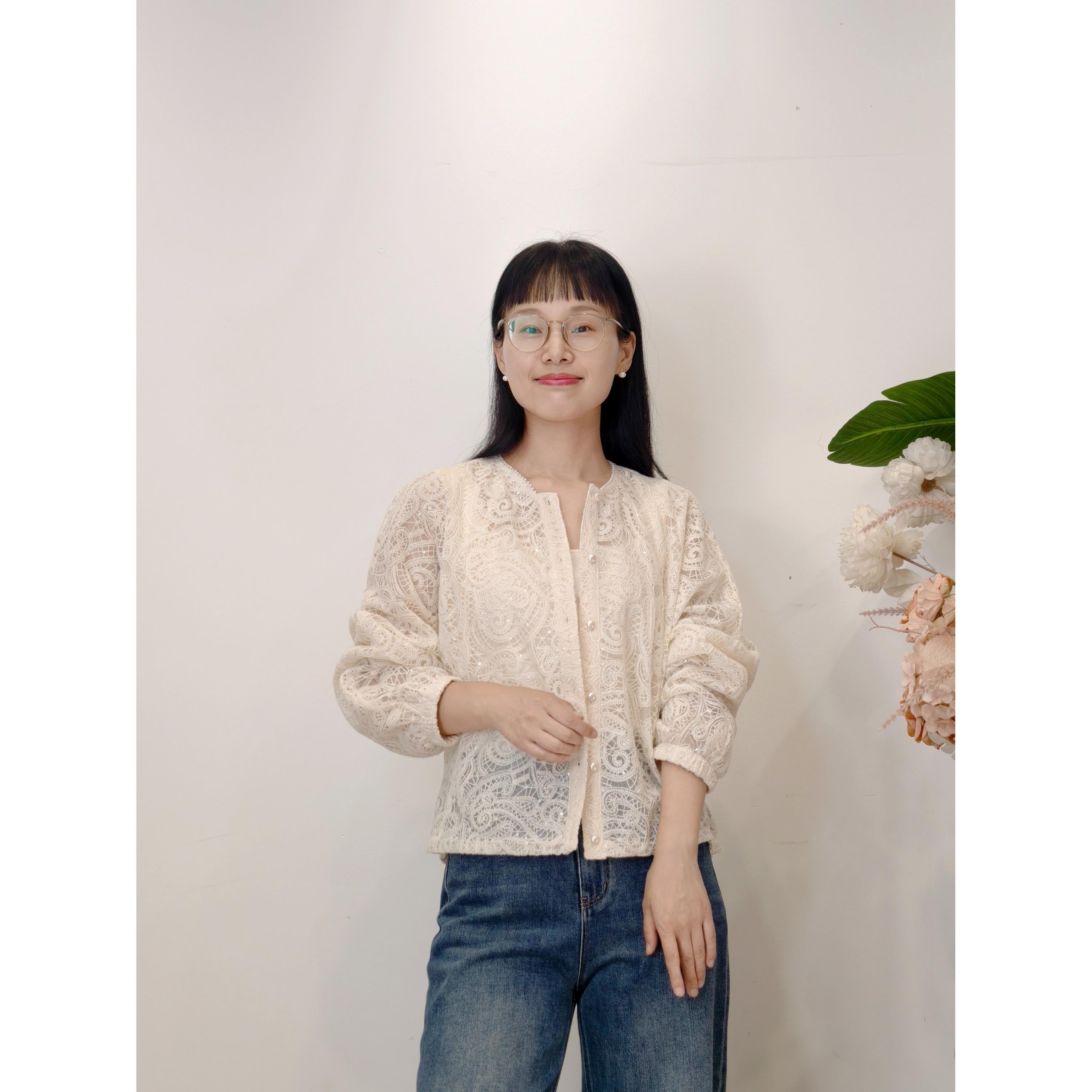 Cr.lu/可路莎法式长袖锦纶图片