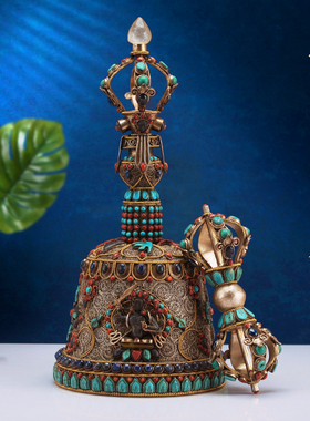 铜手工家用随身乐器藏式民族风