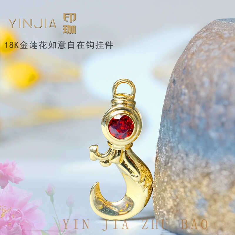 藏式18k金绿度母戒指作明佛母