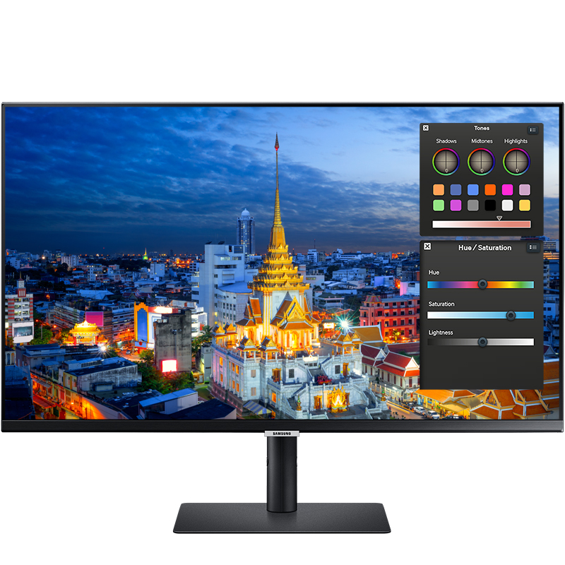 三星27英寸4KQLED屏幕电脑显示器