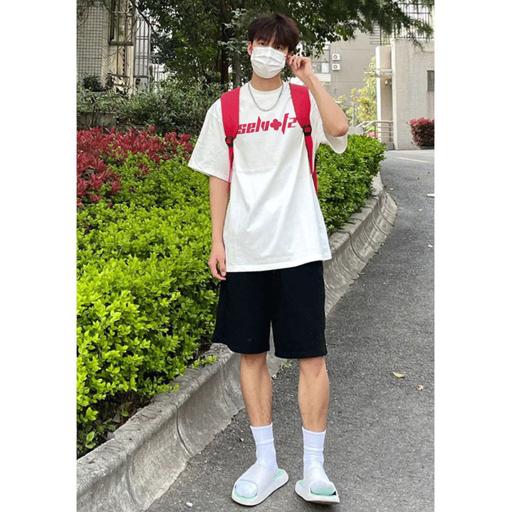 夏季休闲短裤男士薄款跑步运动速干五分冰凉宽松夏天百搭男装裤子