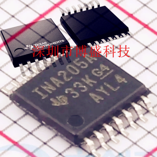 原装 INA203/205/206/207/208/209 AIPWR全新TI芯片 AIPW TSSOP14