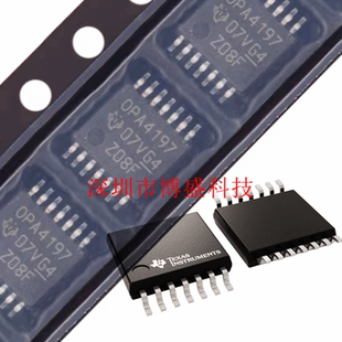 原装 OPA4191 /4192 /4197 IPWR 全新TI芯片IC IPW TSSOP-14封装