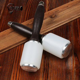 皮具锤皮雕锤手工皮艺皮革diy菱斩尼龙锤皮雕印花工具木柄打斩锤