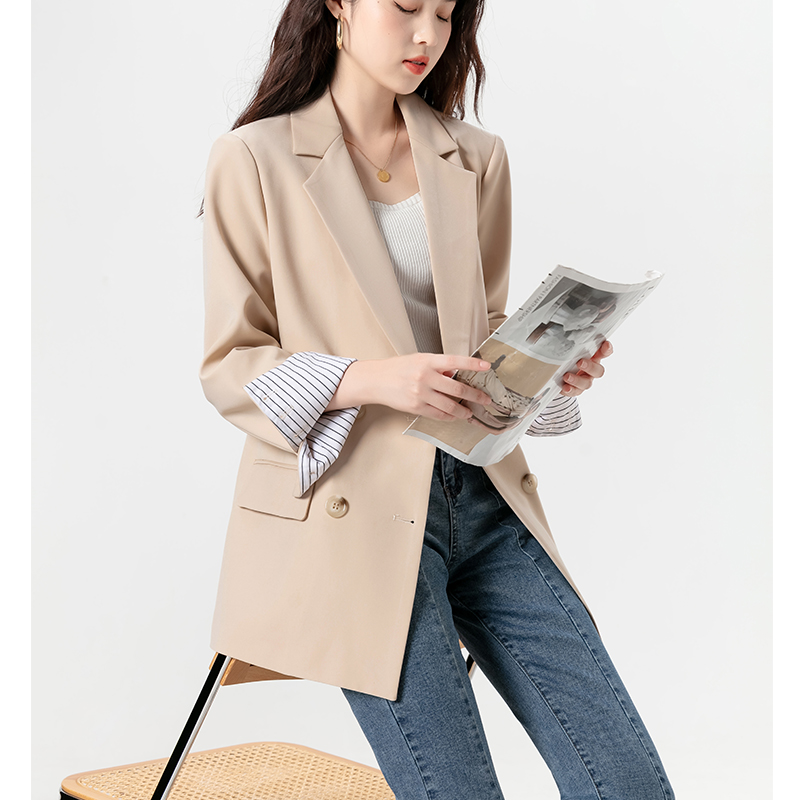 韩版西装外套女2025春秋季新款西装外套女休闲高级感女士西装外套