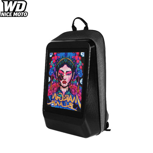 WDNICEMOTOLED屏蓝牙双肩包