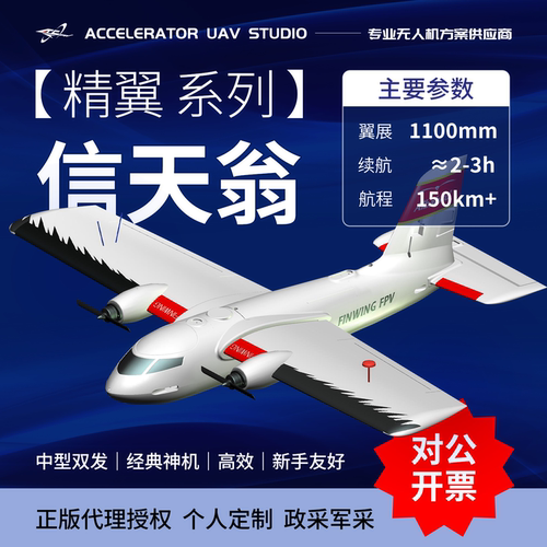 精翼信天翁(肥翁)Finwing固定翼