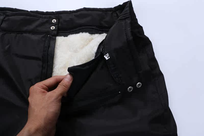 Pantalon cuir homme droit pour hiver - Ref 1486448 Image 3