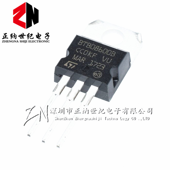 BTB08-600B 三端双向可控硅开关 8A/600V TO-220