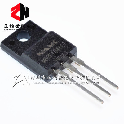 全新正品  MBRF1045CT TO-220 塑封 肖特基二极管 10A / 45V