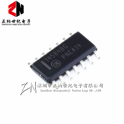 原装正品 贴片 MC14584BDR2G SOIC-14 逻辑芯片 反相器